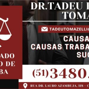 DR TADEU ELIZEU TOMAZELLI ADVOGADO EM GUAÍBA | RS