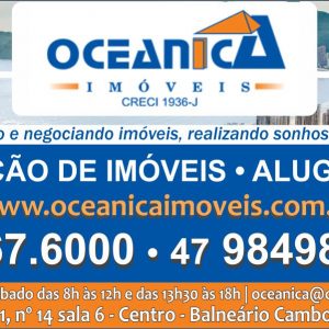 OCEÂNICA IMÓVEIS CENTRO BALNEÁRIO CAMBORIÚ | SC