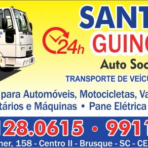 SANTANA SERVIÇOS DE GUINCHOS E GUINDASTES EM BRUSQUE SC