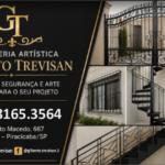 SERRALHERIA ARTÍSTICA GILBERTO TREVISAN PIRACICABA SP