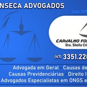 CARVALHO FONSECA ADVOGADOS EM BRUSQUE SC