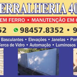 SERRALHERIA 401 EM JOÃO PAULO FLORIANÓPOLIS SC