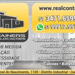 REAL CONTAINERS SA LOCAÇÕES EM CACHOEIRINHA RS
