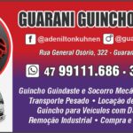 GUARANI GUINCHOS GUINDASTES E MUNCK EM BRUSQUE SC